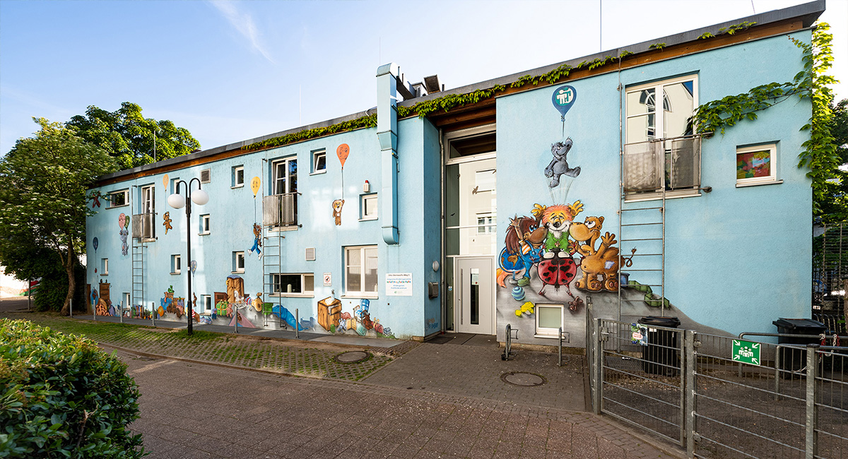 Ansicht der Kita Martin-Luther-Park