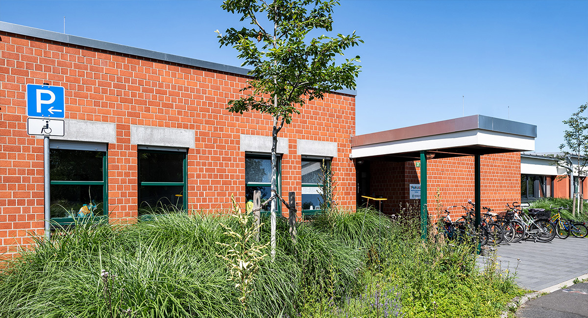 Ansicht der Kita Tabaluga