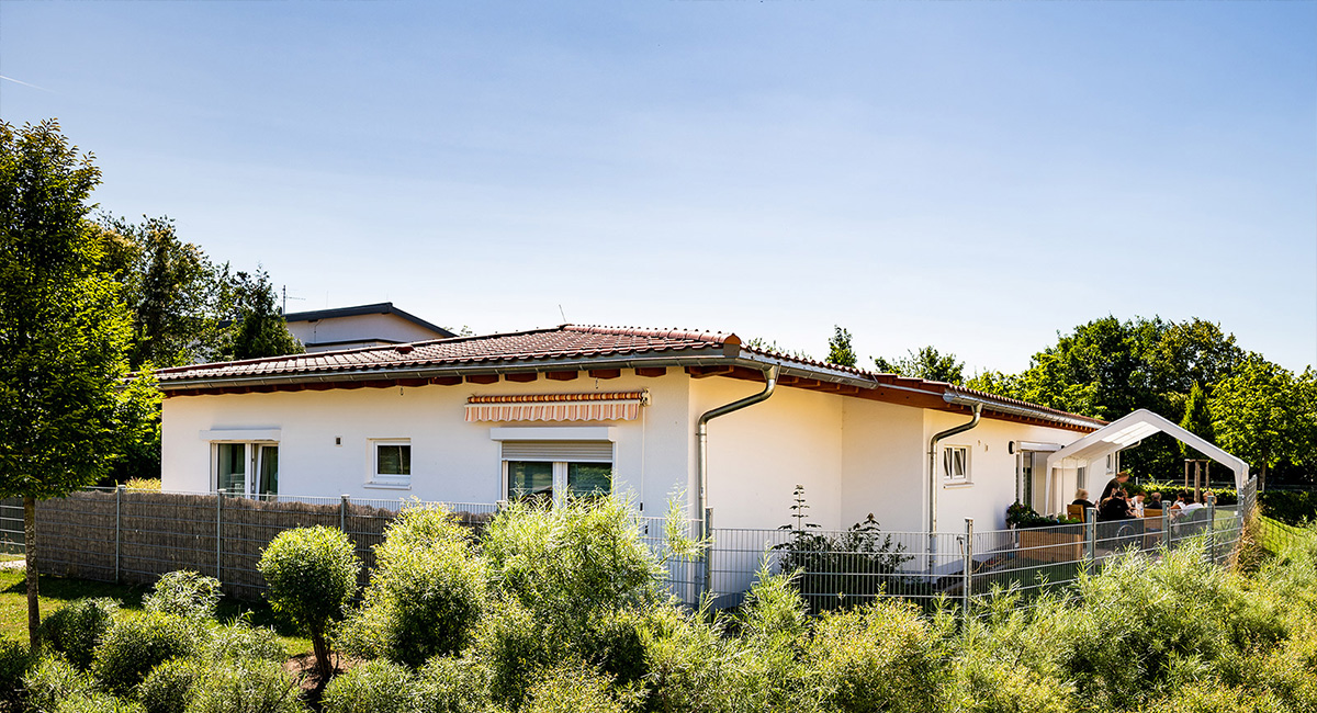 Ansicht des Waldemar-Klein-Hauses