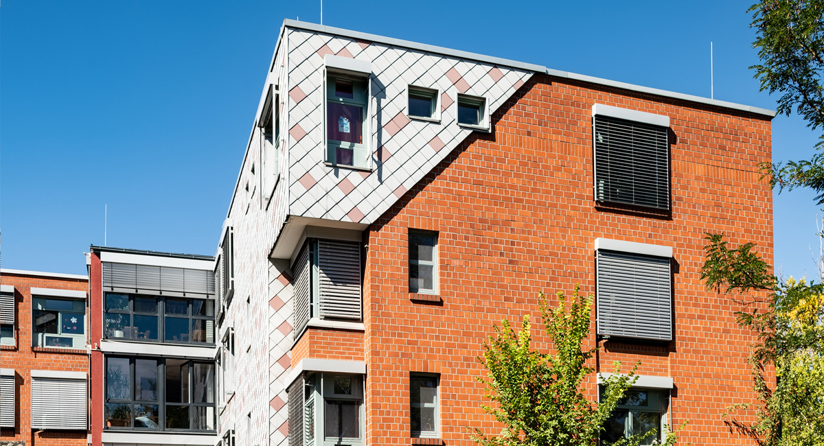 Ansicht der Wohnanlage Offenbach