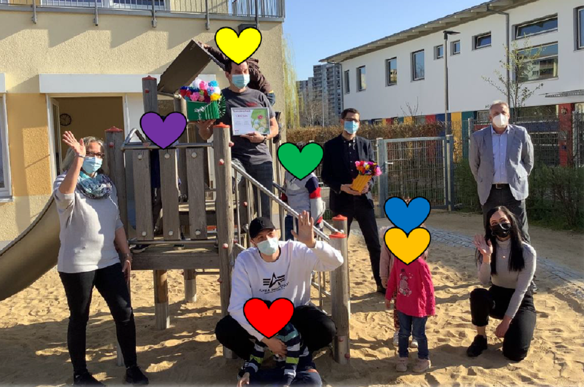 Spende für Kita Kinderland