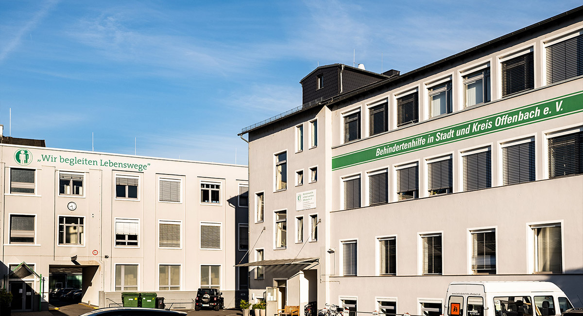 Das Gebäude der Regionalstelle Offenbach