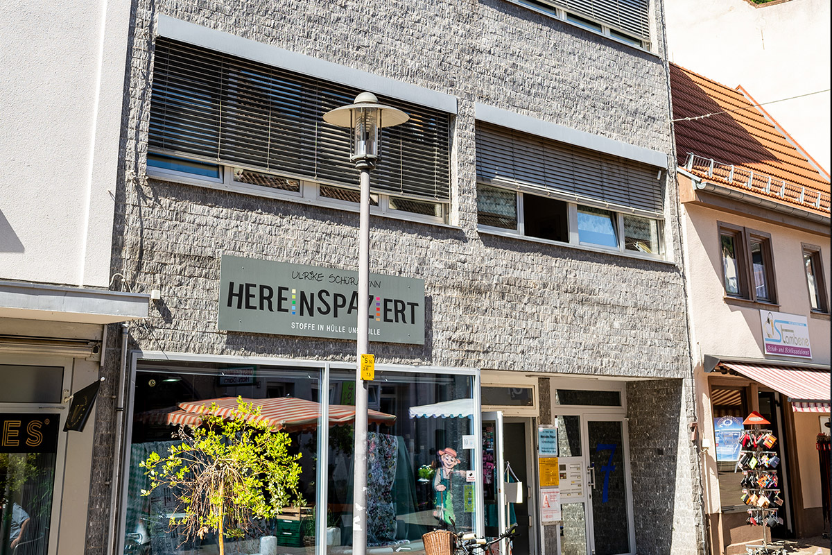 Das Gebäude der Regionalstelle Heppenheim