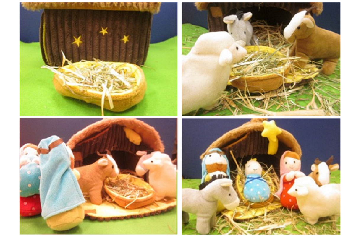 Die Weihnachtsgeschichte zum Anfassen für die Allerkleinsten