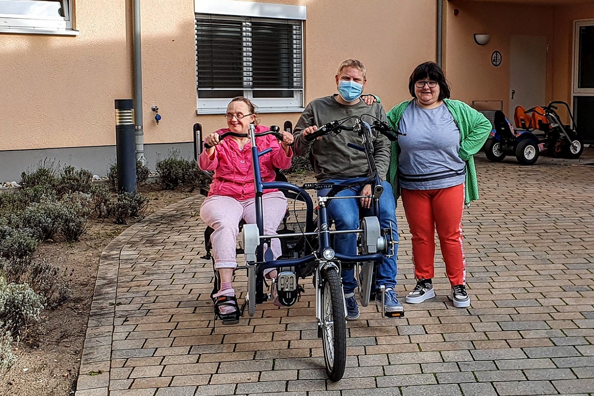 Wohnanlage Obertshausen freut sich über neues E-Tandem