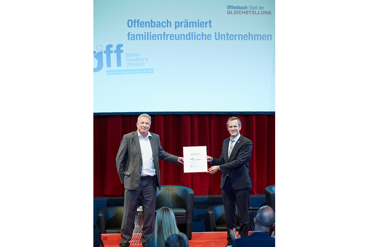 Behindertenhilfe Offenbach ausgezeichnet als familienfreundliches Unternehmen