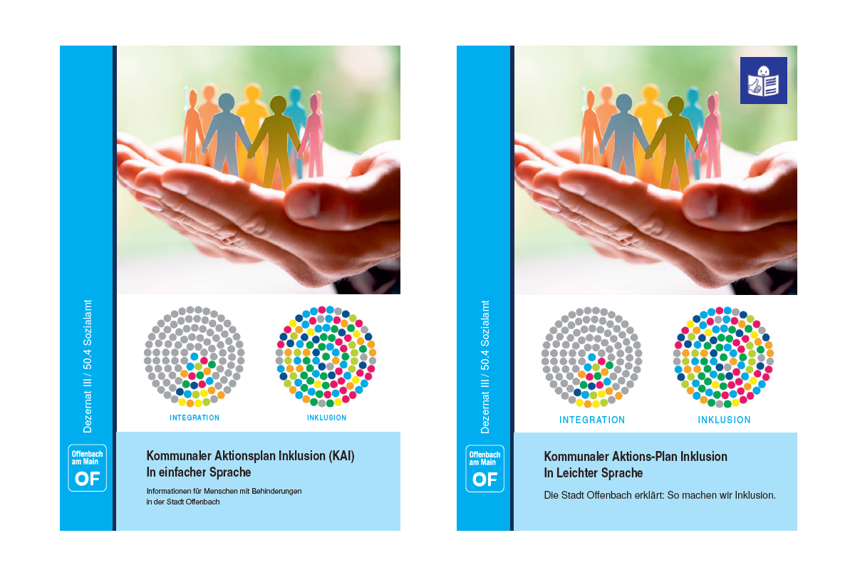Kommunaler Aktionsplan Inklusion der Stadt Offenbach jetzt in einfacher und in Leichter Sprache