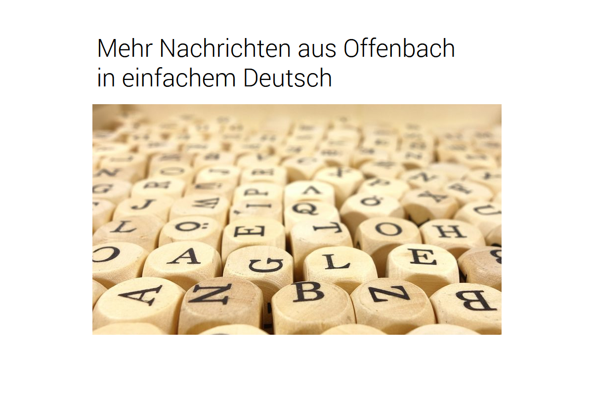 Projekt „Einfache Sprache in der Zeitung“