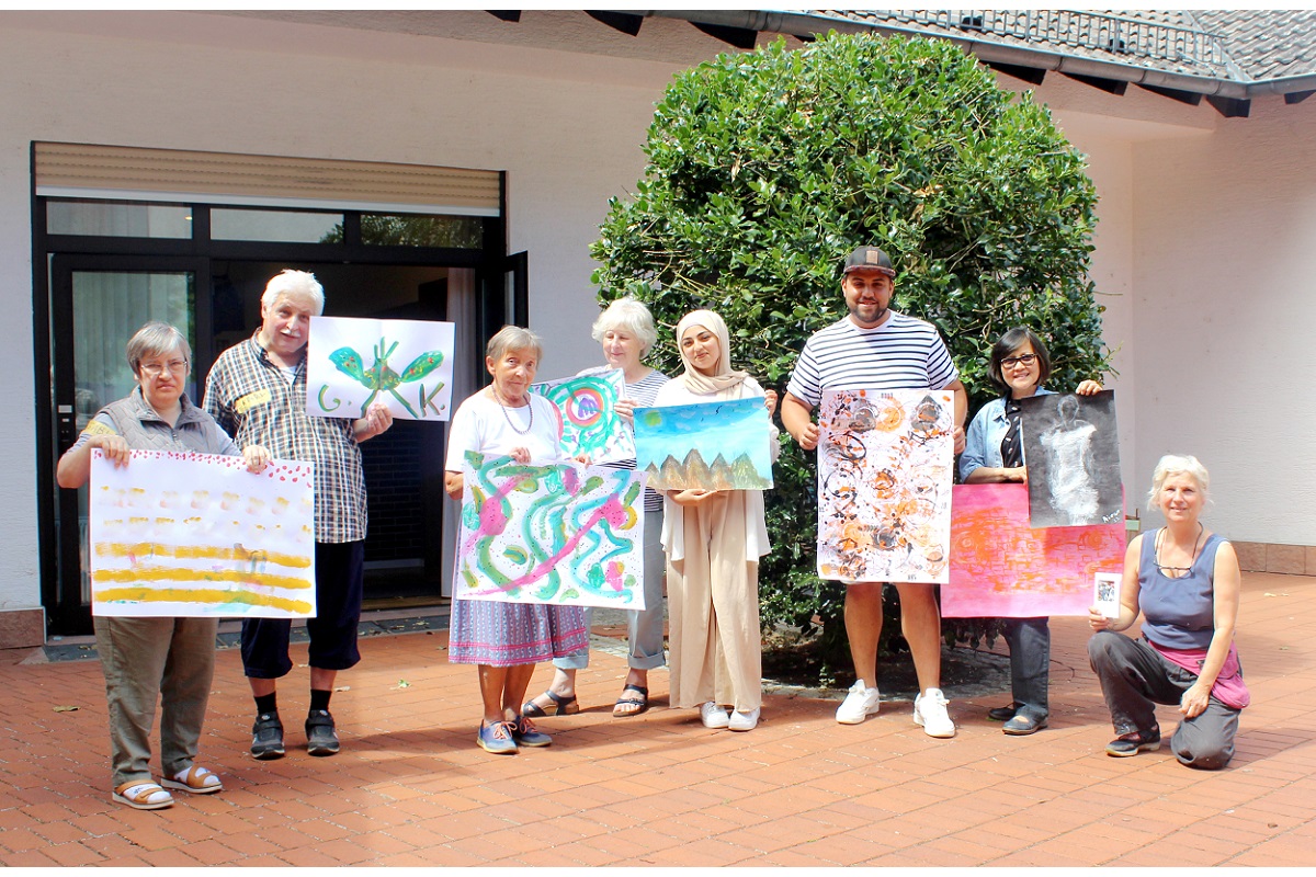 „Kunst will Vielfalt“: Inklusive Kunstworkshops der Behindertenhilfe Offenbach