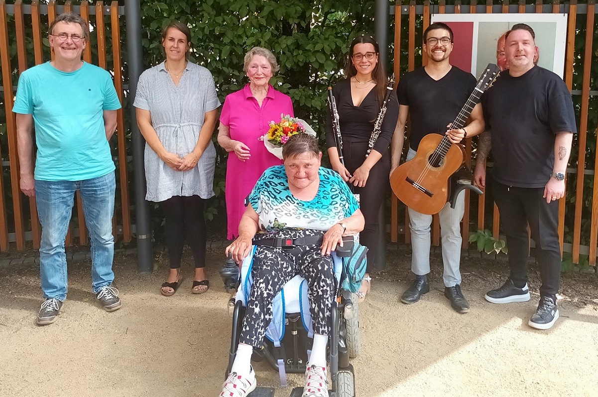 Presseartikel: Konzert für Bewohner der Philipp-Jäger-Wohnanlage