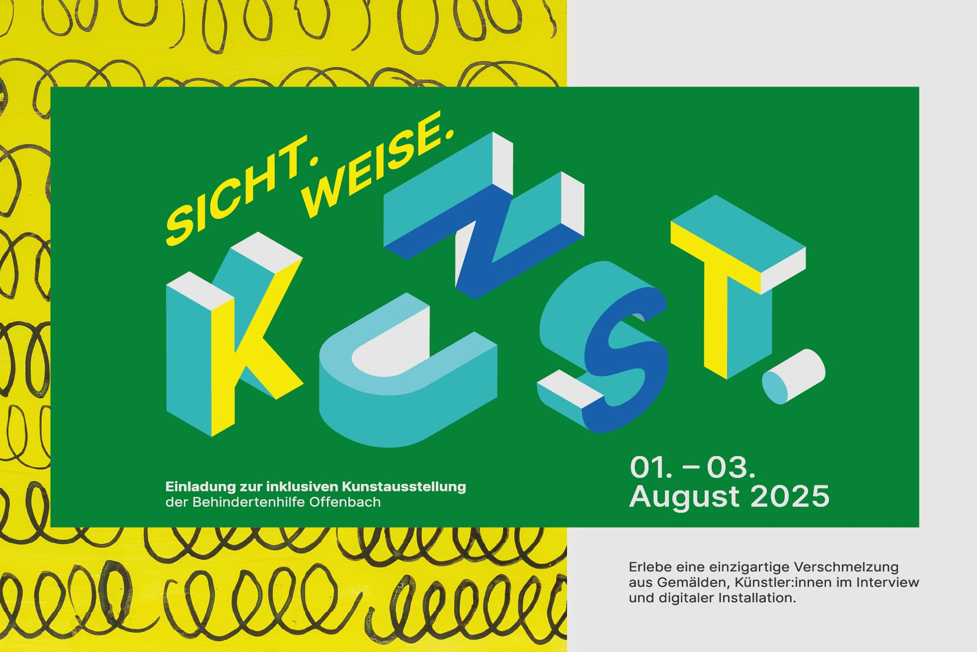 Kunstausstellung SICHT.WEISE.KUNST.