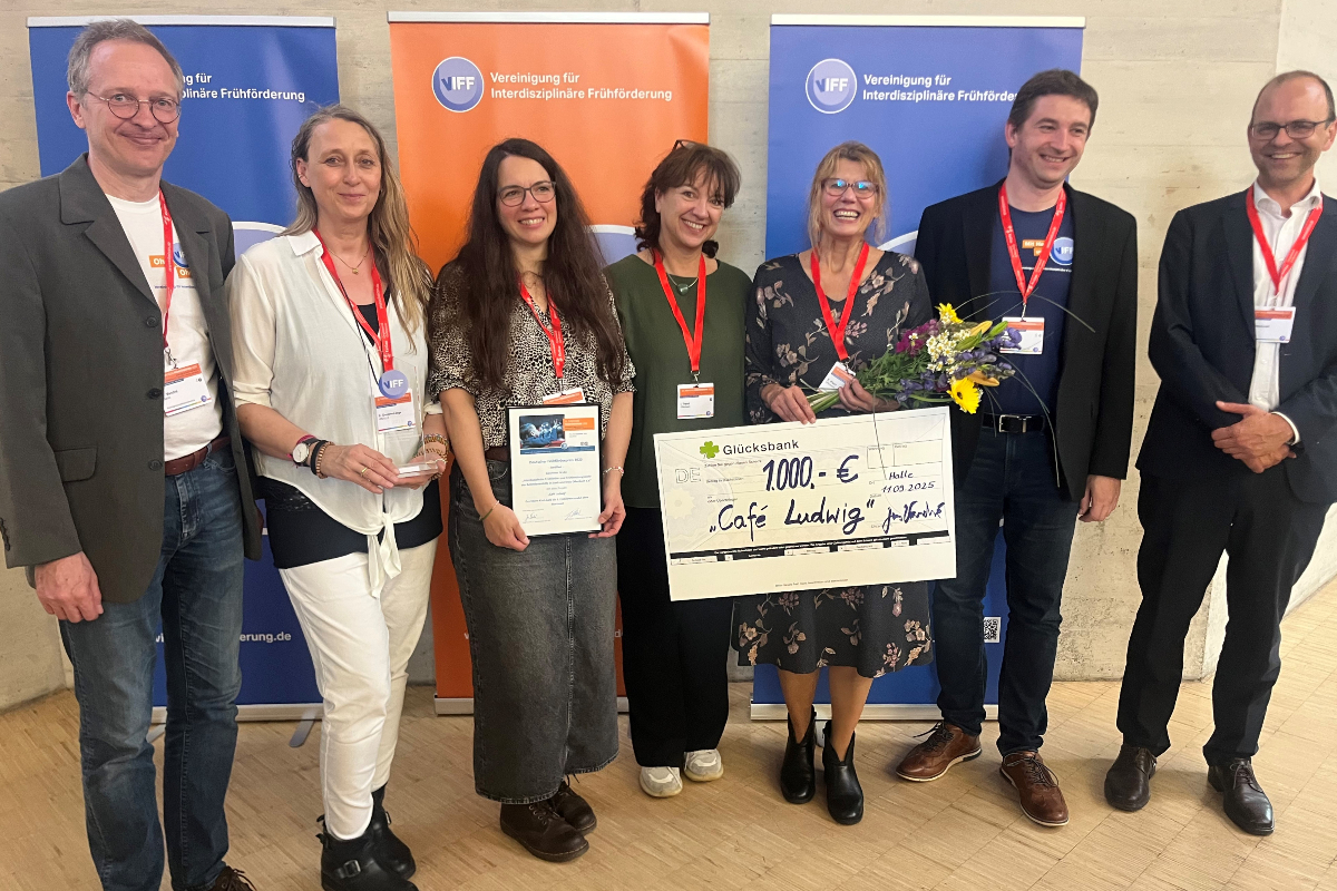Presseartikel: Auszeichnung des Café Ludwig mit dem Deutschen Frühförderpreis 2025
